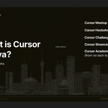 Cover Image for Cursor Hackathon  Kisumu x Kisumu AI