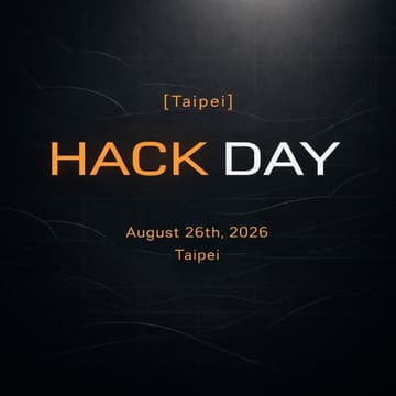 Cover Image for [Taipei] Hack Day