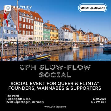 Cover Image for SHE/THEY Copenhagen: Slow-Flow Social - WAITING LIST open!