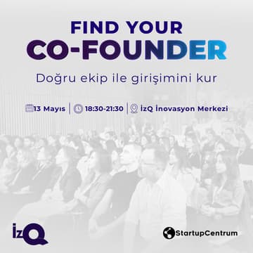 Cover Image for StartupCentrum Find Your Co-Founder İzmir