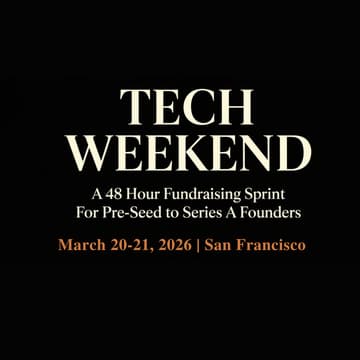 Cover Image for Tech Weekend March 20-21, 2026 | San Francisco | Founders Village