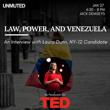 Cover Image for An UNMUTED Interview: Law, Power, and Venezuela