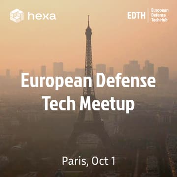 Cover Image for European Defense Tech Meetup – Paris