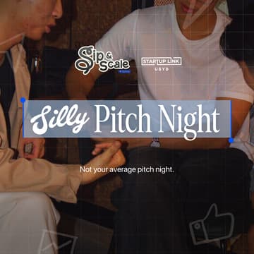 Cover Image for Silly Pitch Night! | Sip & Scale x StartUp Link | Episode 4
