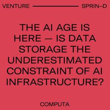 Cover Image for The AI Age Is Here — Is Data Storage the Underestimated Constraint of AI Infrastructure?