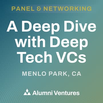 Cover Image for A Deep Dive with Deep Tech VCs