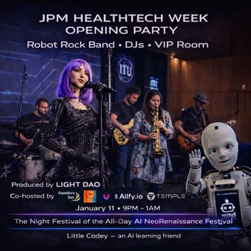Cover Image for JPM HealthTech Week Opening Party at Temple Nightclub