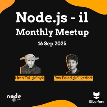 Cover Image for Sep 2025 Node.js Monthly Meetup