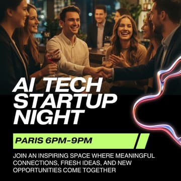 Cover Image for AI Tech & Startup Night — Paris
