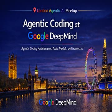 Cover Image for Agentic Coding at Google DeepMind