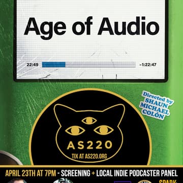 Cover Image for (Rhode Island Premiere) AS220 + Local Podcaster Panel w/ Special Guest Audrey Mardavich (Radiotopia)