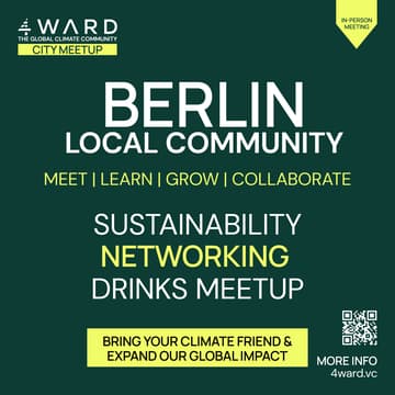 Cover Image for 4WARD's Berlin Climate & Sustainability Networking Meetup