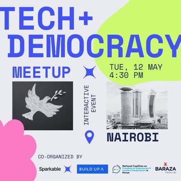 Cover Image for Tech + Democracy Meetup 🇰🇪 Nairobi