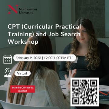 Cover Image for CPT and Job Search Workshop