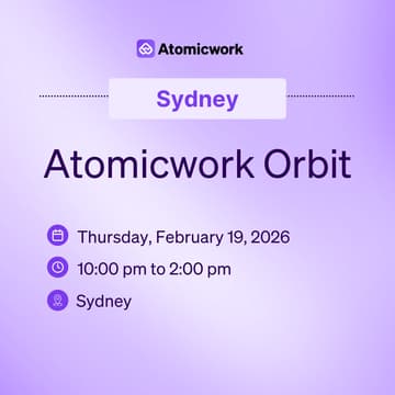 Cover Image for Atomicwork Orbit