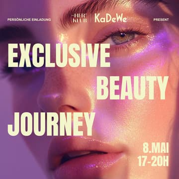 Cover Image for The HER KLUB X KaDeWe: Get ready for a special Beauty-Journey!