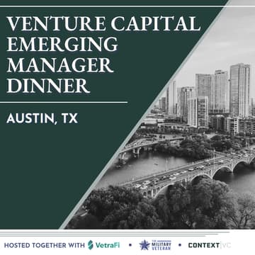 Cover Image for Venture Capital Emerging Manager Dinner