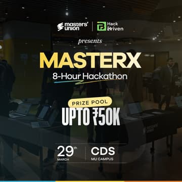 Cover Image for MasterX