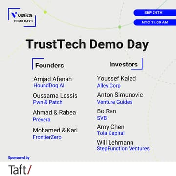 Cover Image for TrustTech Demo Day: Cyber, Risk & Privacy
