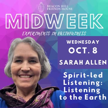Cover Image for MIDWEEK October 8: Sarah Allen |  Listening to the Earth: Ministry of the Microbe (online)