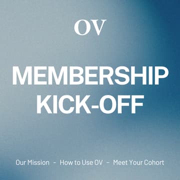 Cover Image for Kick-Off | July 2025 Cohort #1