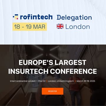 Cover Image for RoFintech Delegation @ Insurtech Insights London