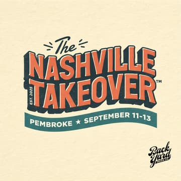 Cover Image for The Nashville Takeover - Pembroke (September 11-13)