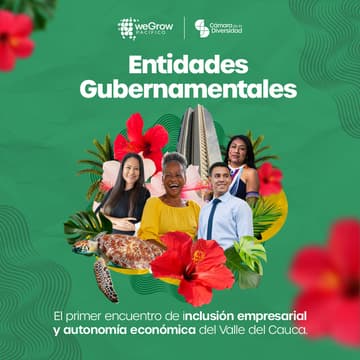 Cover Image for Inscripciones weGrow Pacífico - Entidades Gubernamentales