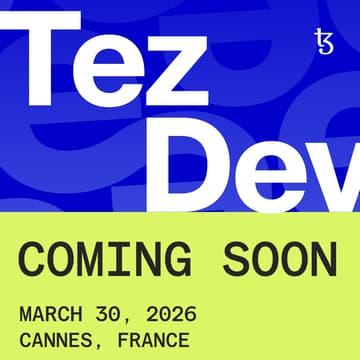 Cover Image for TezDev 2026