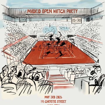 Cover Image for Madrid Open Watch Party