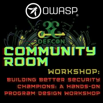 Cover Image for Building Better Security Champions Workshop