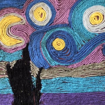 Cover Image for Art Social Hour: Yarn "Painting"