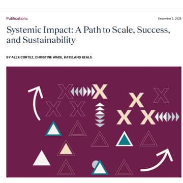Cover Image for Systemic Impact: Systems, Markets, and Infrastructure