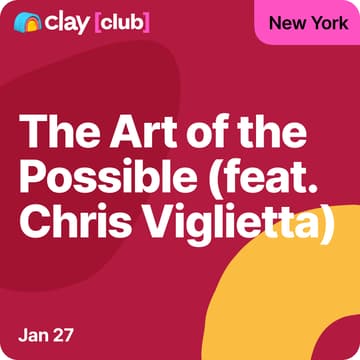 Cover Image for Clay Club NY at Clay HQ: The Art of the Possible