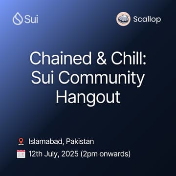 Cover Image for Chained & Chill: Sui Community Hangout