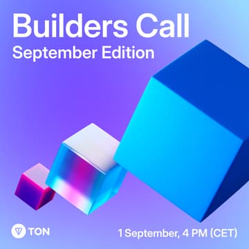 Cover Image for Builders Call - September Edition