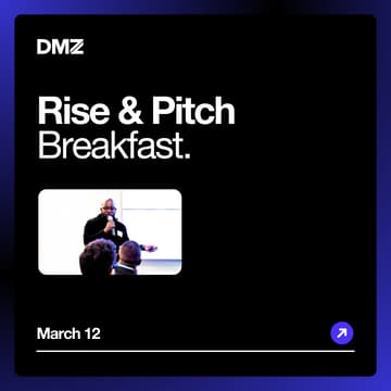 Cover Image for Rise & Pitch Breakfast