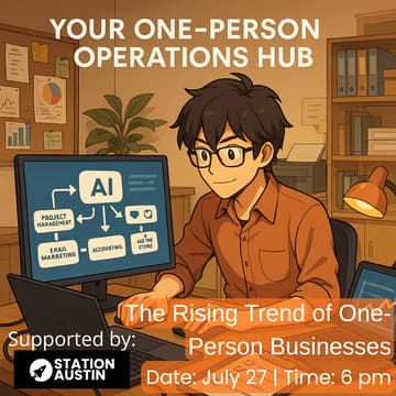 Cover Image for 🎛️ Your One‑Person Operations Hub – Build a Lean, Professional Tech Stack That Runs Your Business 🧩