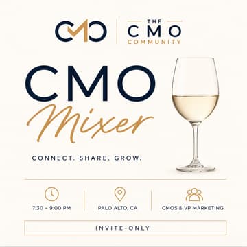 Cover Image for CMO Mixer: Marketing Leaders in the Agentic Era