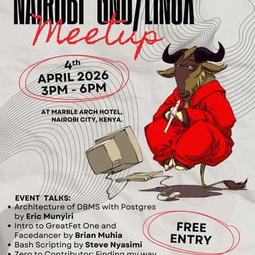 Cover Image for Nairobi GNU/Linux User Group - August Meetup