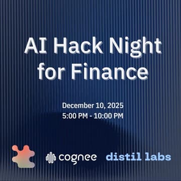 Cover Image for AI Hack Night for Finance