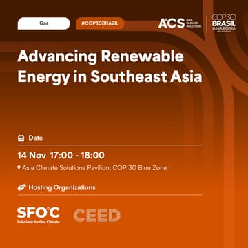 Cover Image for Advancing Renewable Energy in Southeast Asia