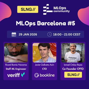 Cover Image for Barcelona MLOps Community #5
