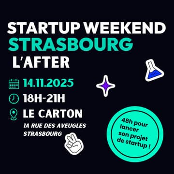 Cover Image for AFTER Startup Weekend Strasbourg