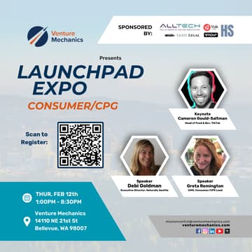 Cover Image for Launchpad Expo Venture Conference: Consumer Sector & CPG