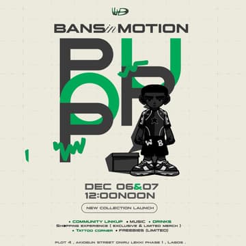 Cover Image for Bans in Motion 2 Days Pop Up