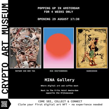 Cover Image for Popup Crypto Art Museum AMS