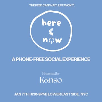 Cover Image for Here & Now: A Phone-Free Experience (NYC)