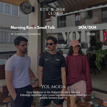 Cover Image for Morning Run n Small Talk at Moda Sahil