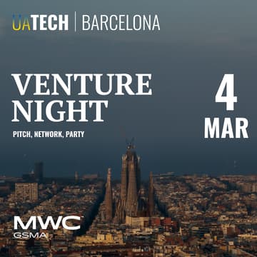 Cover Image for UAtech Venture Night @ MWC Barcelona (TENTATIVE DATE) – The Ultimate Startup & Investor Experience!